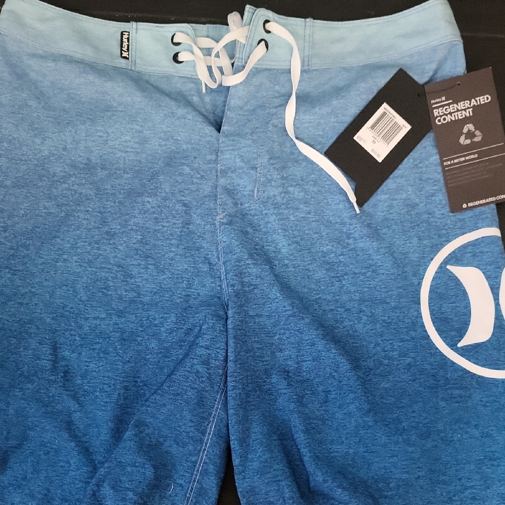 Hurley Blue Board Shorts for Swim